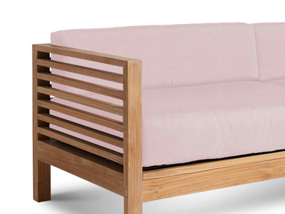 Summer Teak Outdoor Sofa with Sunbrella