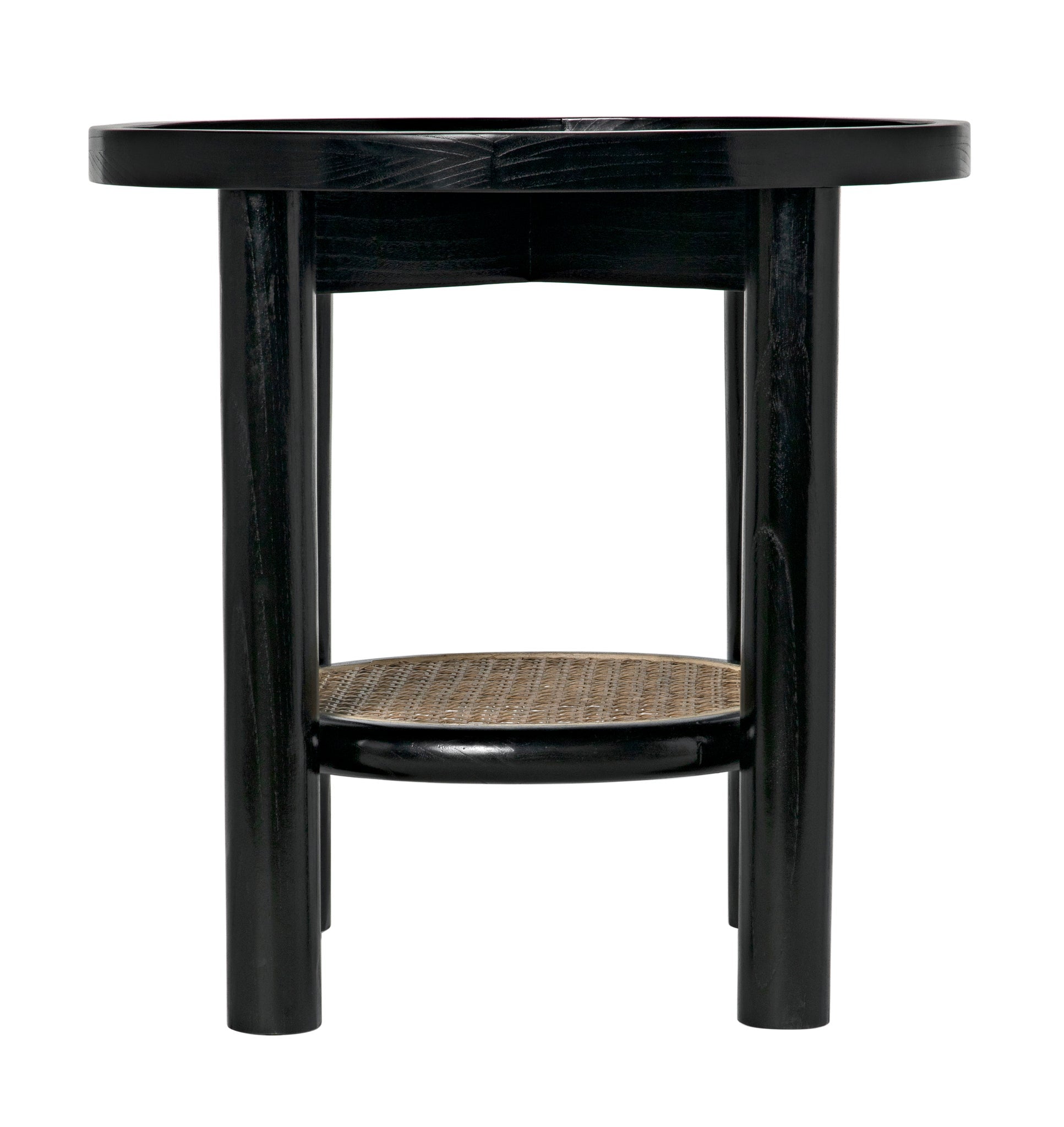 Hide Away Side Table, Charcoal Black-Side Tables-Noir-Sideboards and Things