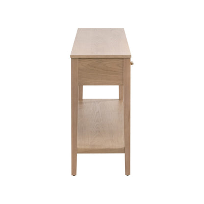 Essentials For Living Highland Wooden 3-Drawer Sofa Table