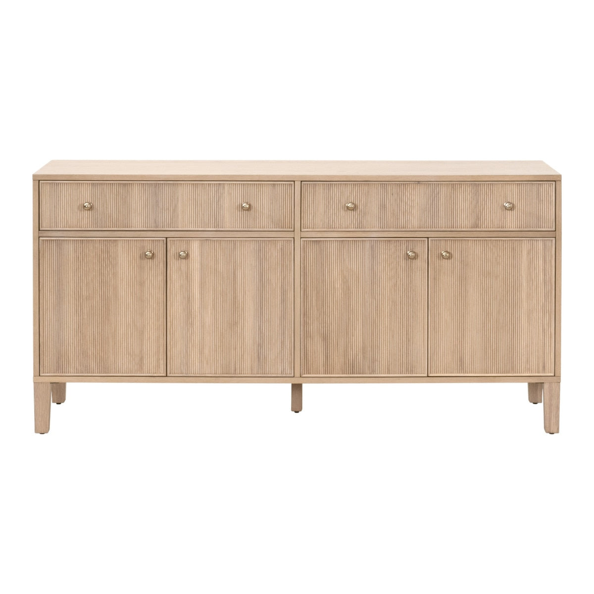 Highland Classic Designed Wooden Media Sideboard