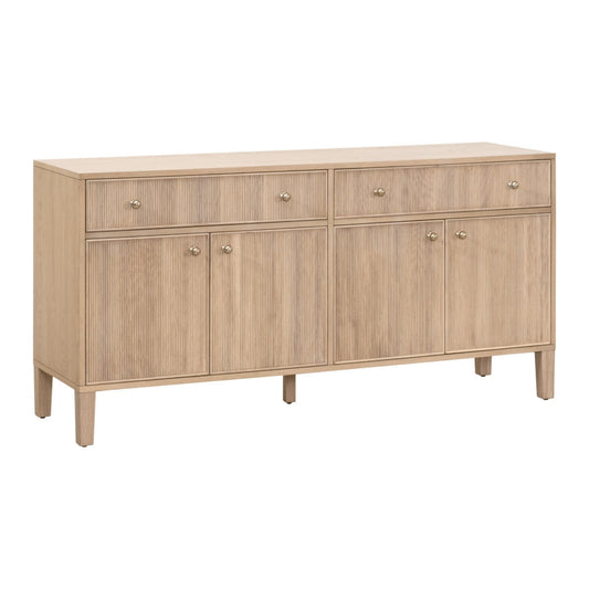 Highland Classic Designed Wooden Media Sideboard