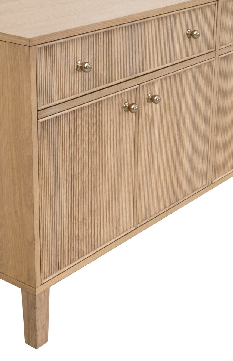 Highland Classic Designed Wooden Media Sideboard