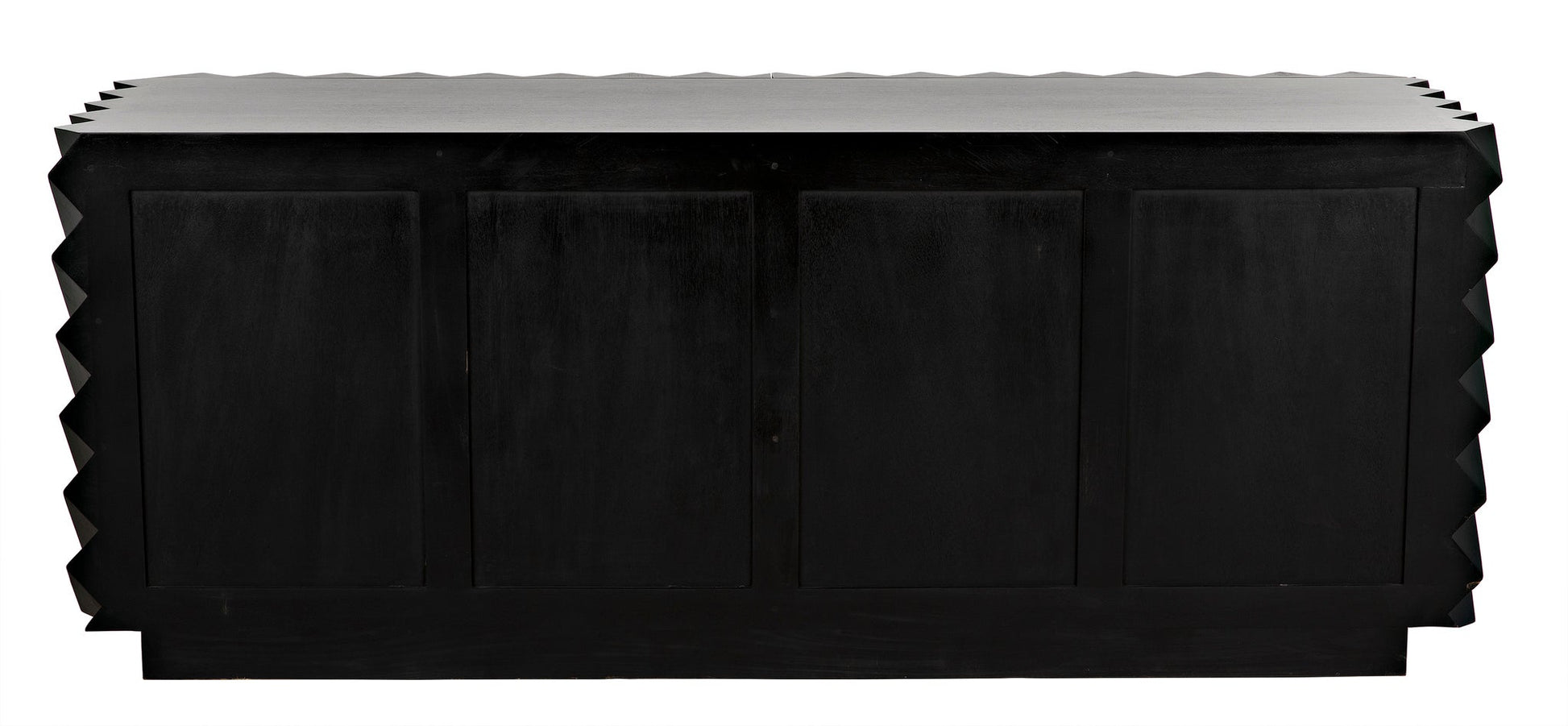 Hikaru Wood Black Dresser-Dressers-Noir-Sideboards and Things