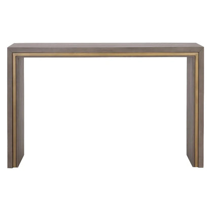 Hilbert Wooden Rectangular Console Table