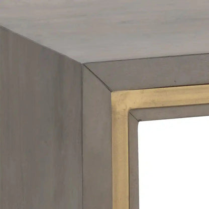 SUNPAN Hilbert Wooden Rectangular Side Table