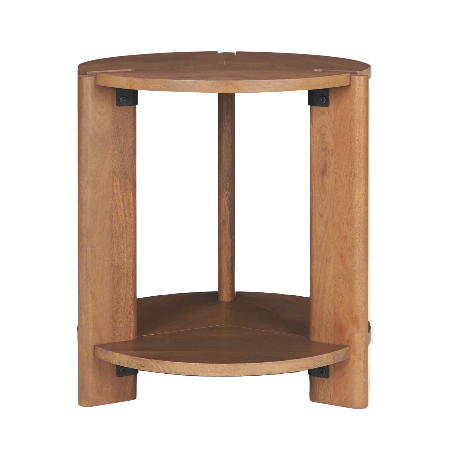 Mercana Hisako Wooden Round Accent Table