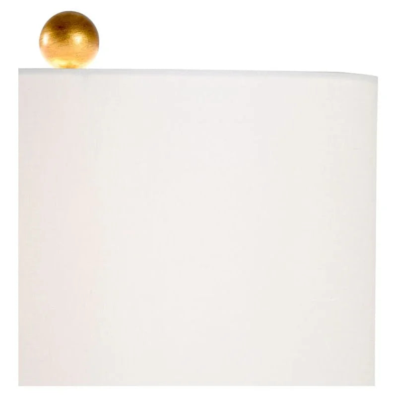 Chelsea House Hive Drum Shade Antique Gold Leaf Base Table Lamp