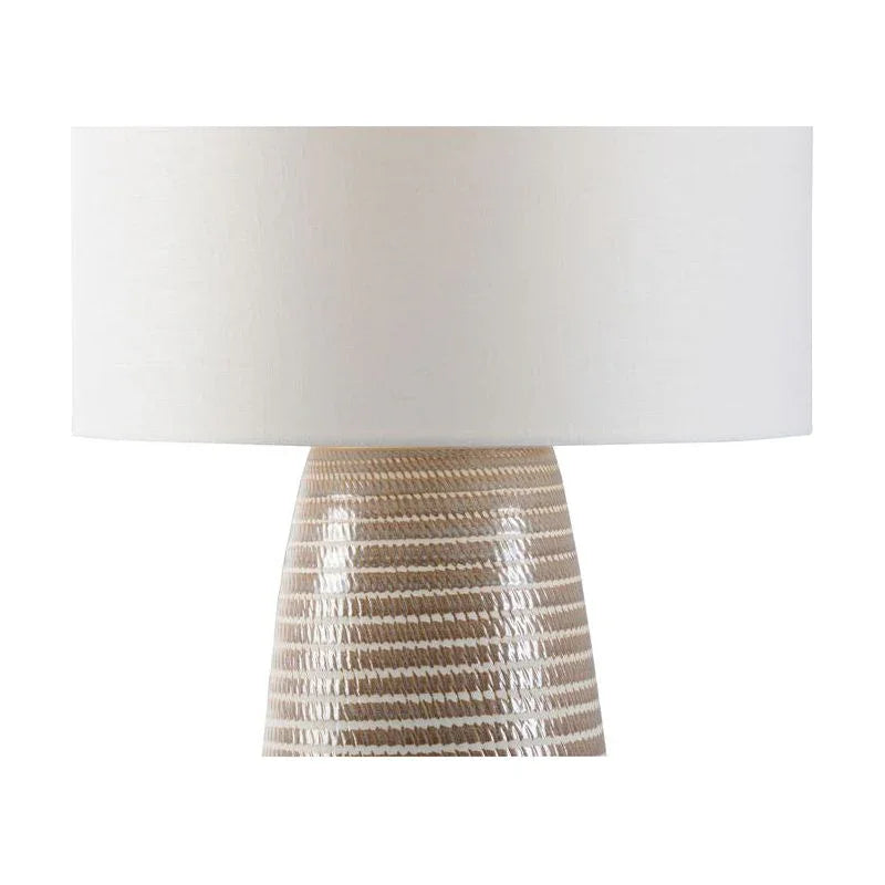 Chelsea House Hive Drum Shade Antique Gold Leaf Base Table Lamp