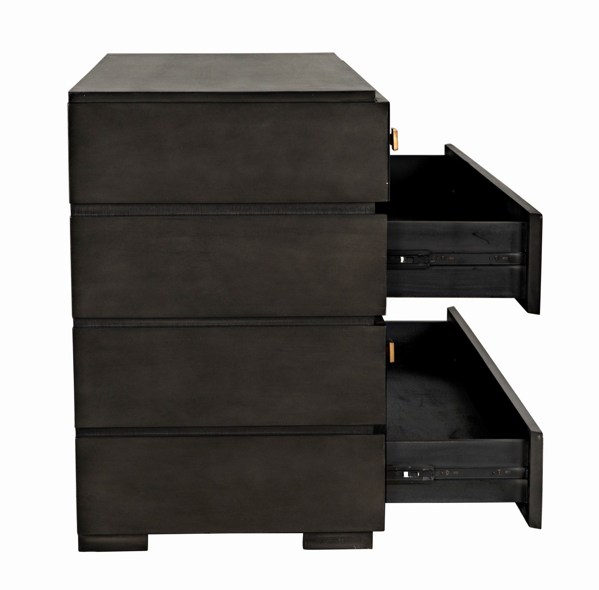 Hofman Wood Black Dresser-Dressers-Noir-Sideboards and Things