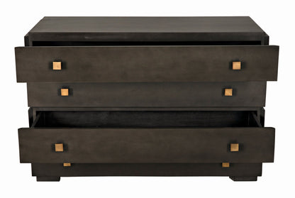 Hofman Wood Black Dresser-Dressers-Noir-Sideboards and Things