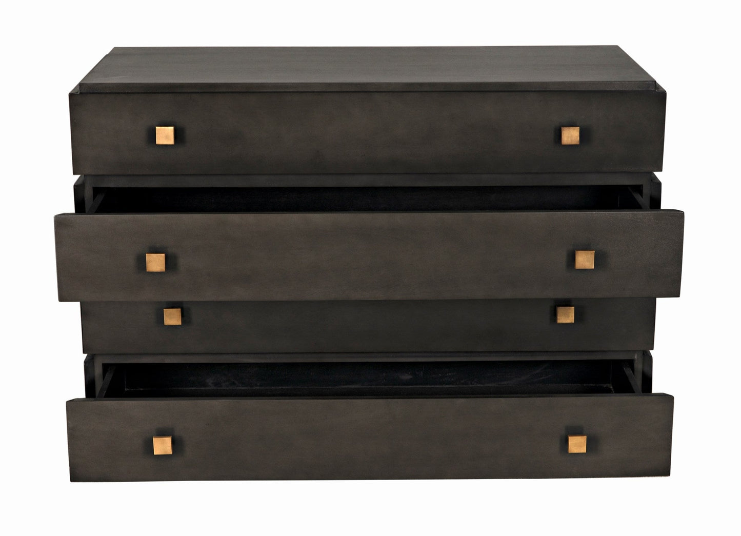 Hofman Wood Black Dresser-Dressers-Noir-Sideboards and Things