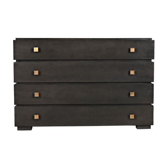 Hofman Wood Black Dresser-Dressers-Noir-Sideboards and Things