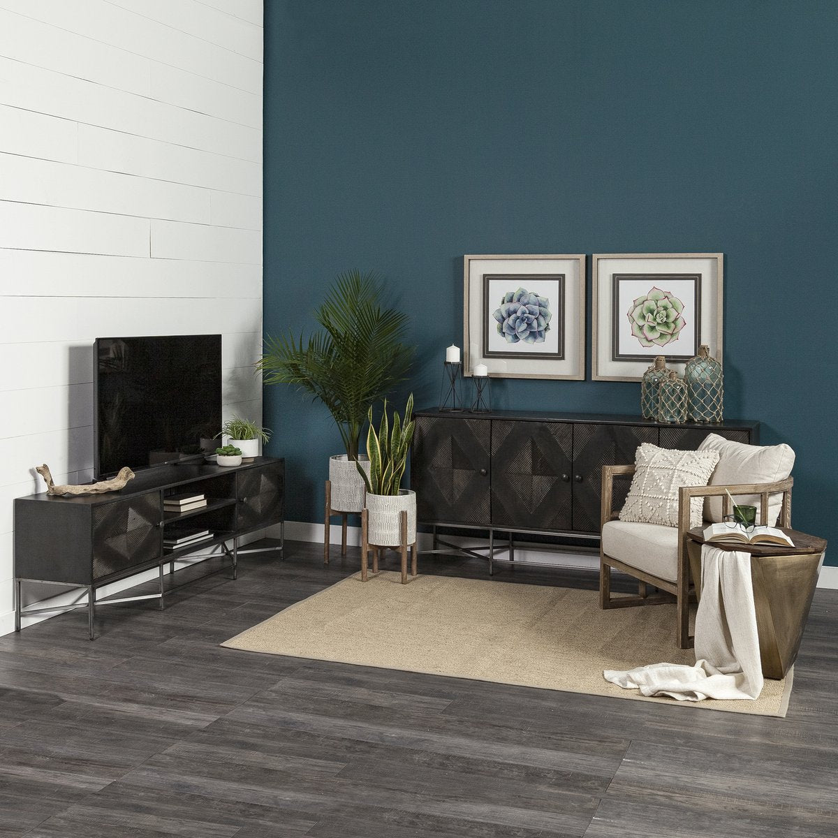 Mercana Hogarth Wooden Media Console