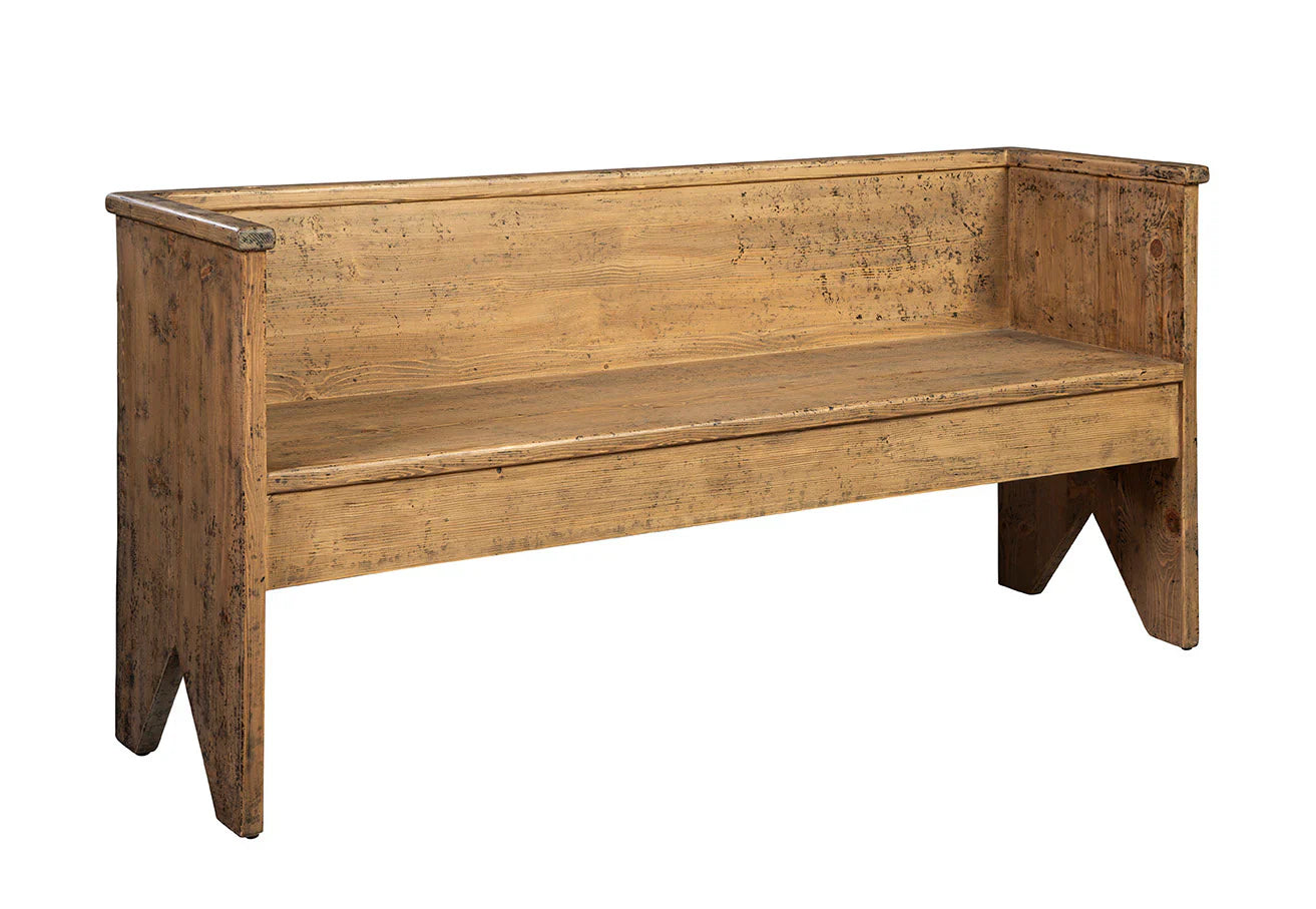 Furniture Classics Holland Wooden Brown Settee