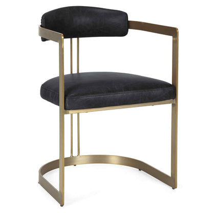 Mercana Hollyfield Leather Dining Armchair 2PC