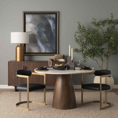 Mercana Hollyfield Leather Dining Armchair 2PC