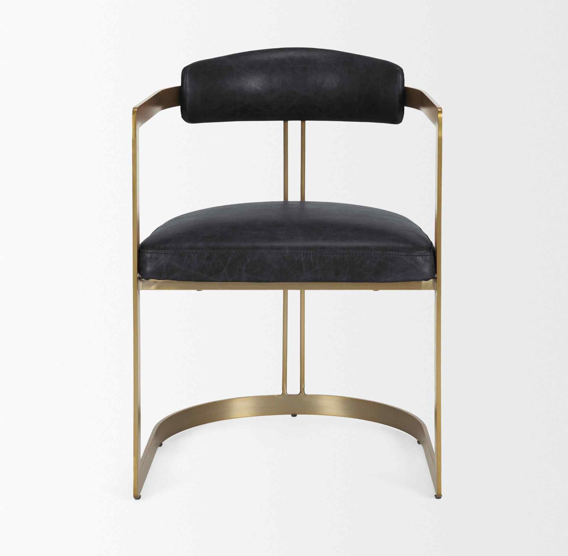 Mercana Hollyfield Leather Dining Armchair 2PC