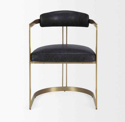 Mercana Hollyfield Leather Dining Armchair 2PC