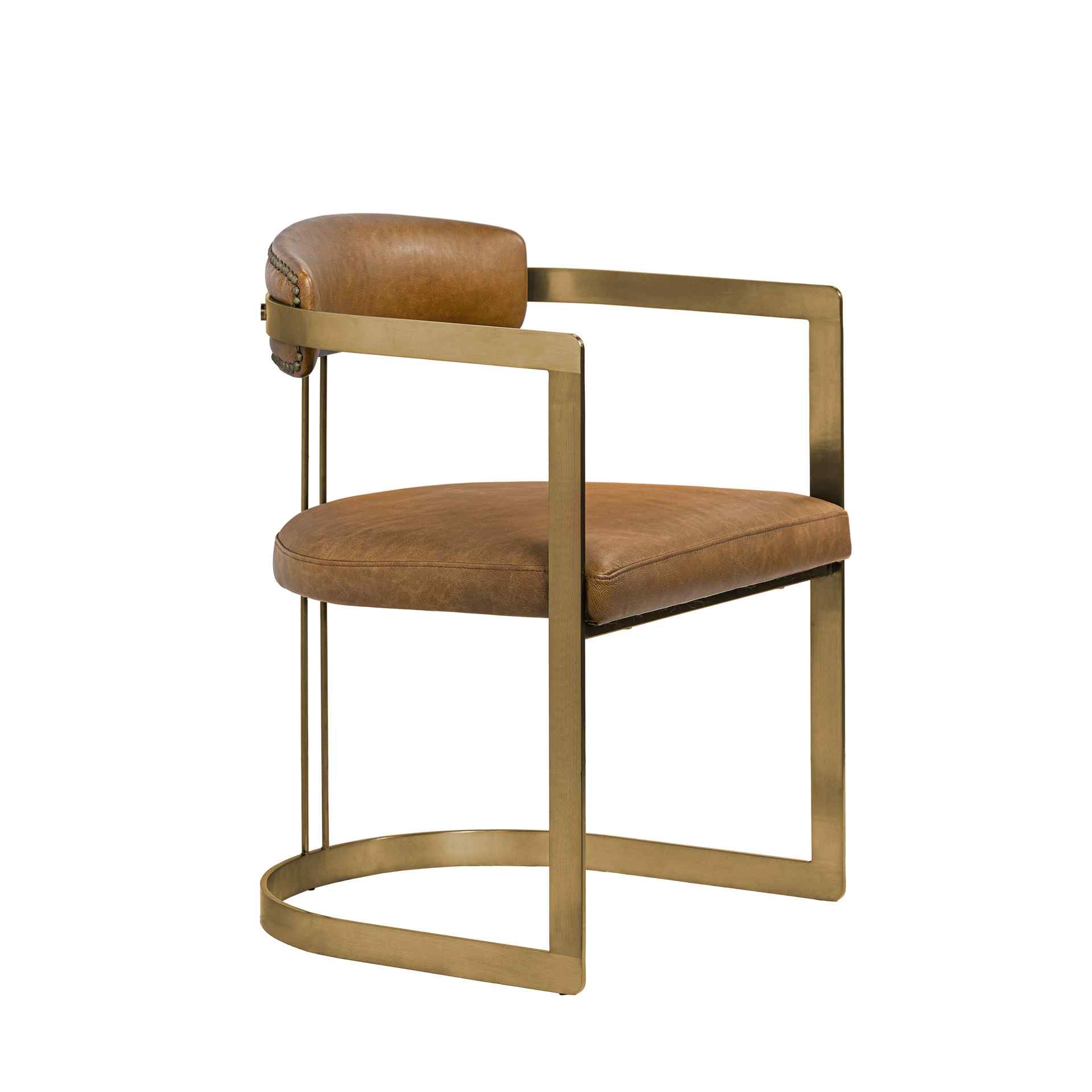 Mercana Hollyfield Leather Dining Armchair 2PC