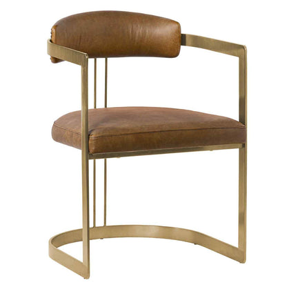 Mercana Hollyfield Leather Dining Armchair 2PC