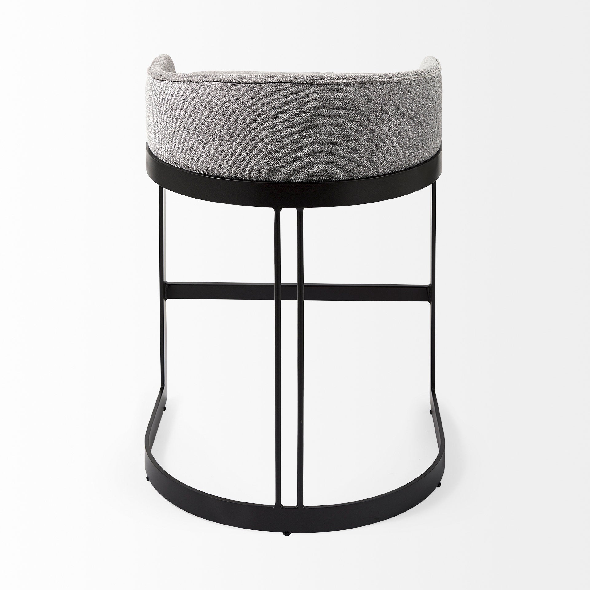 Mercana Hollyfield Leather Low-Back Counter Stool