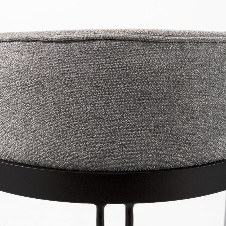 Mercana Hollyfield Leather Low-Back Counter Stool