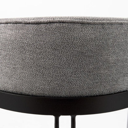 Mercana Hollyfield Leather Low-Back Counter Stool