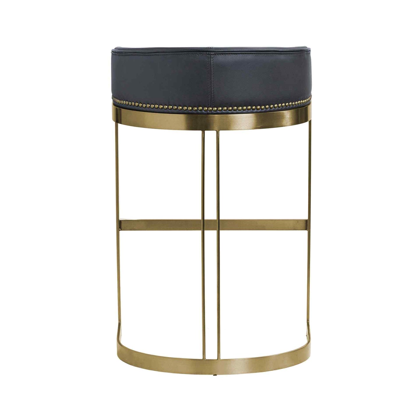 Mercana Hollyfield Leather Seat Barstool