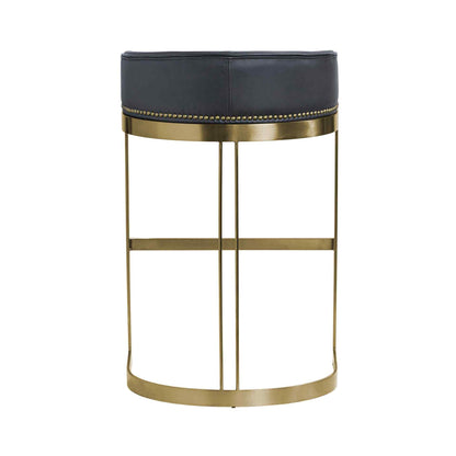 Mercana Hollyfield Leather Seat Barstool