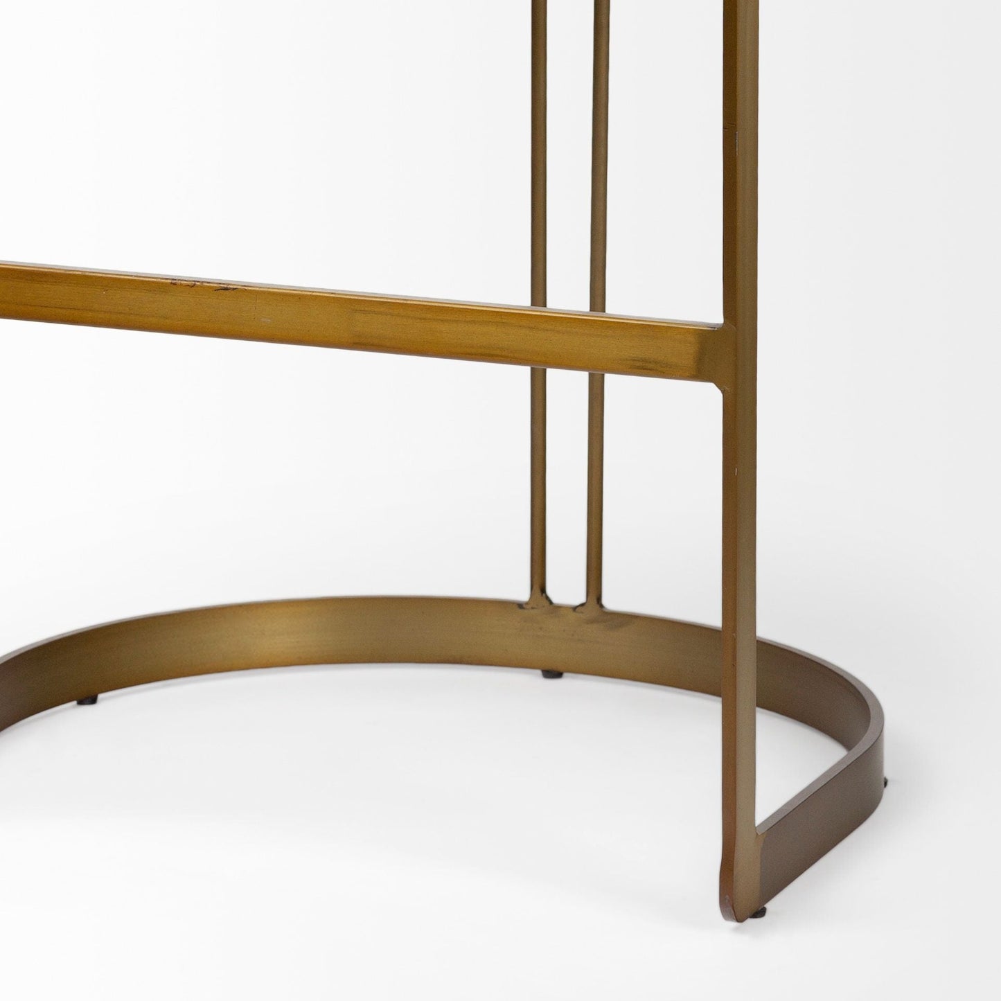 Mercana Hollyfield Leather Seat Barstool