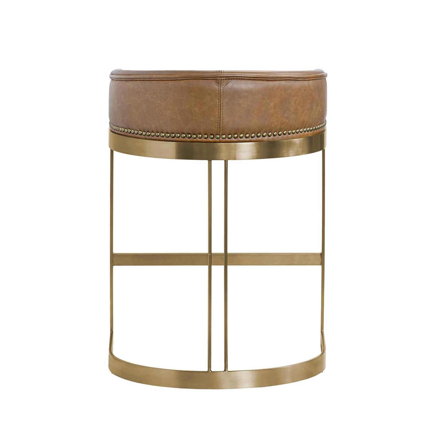 Mercana Hollyfield Leather Seat Counter Stool