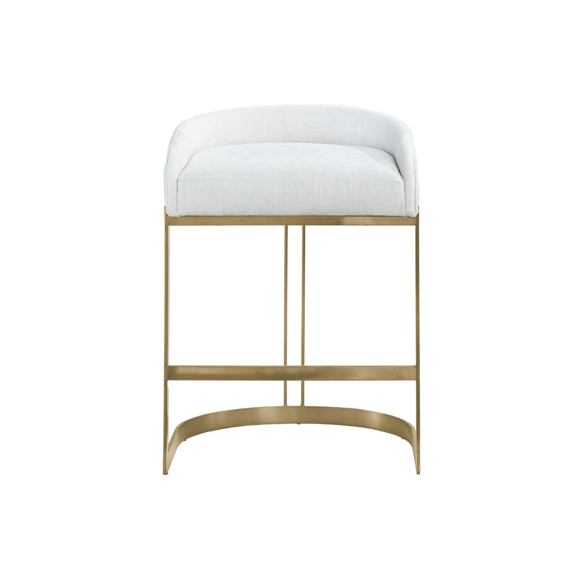 Mercana Hollyfield Leather Seat Counter Stool