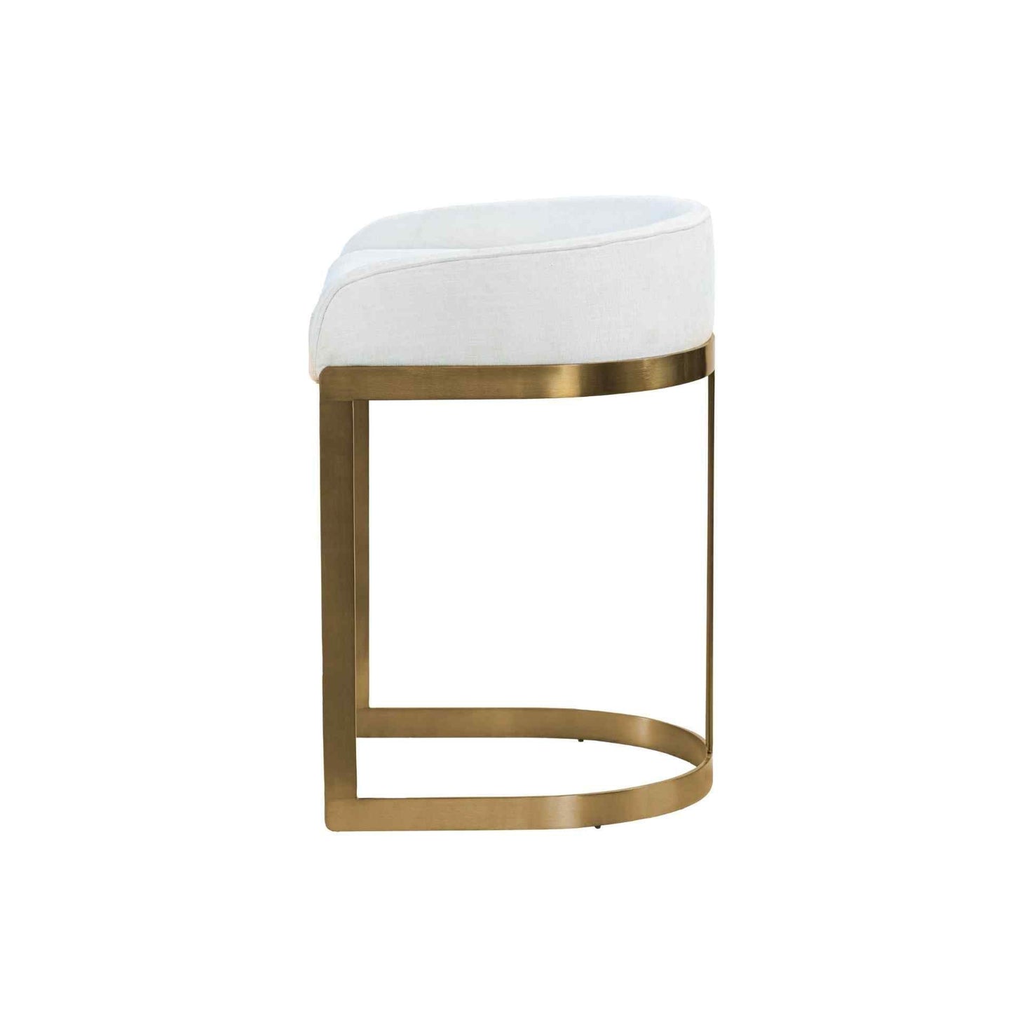 Mercana Hollyfield Leather Seat Counter Stool