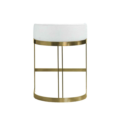 Mercana Hollyfield Leather Seat Counter Stool