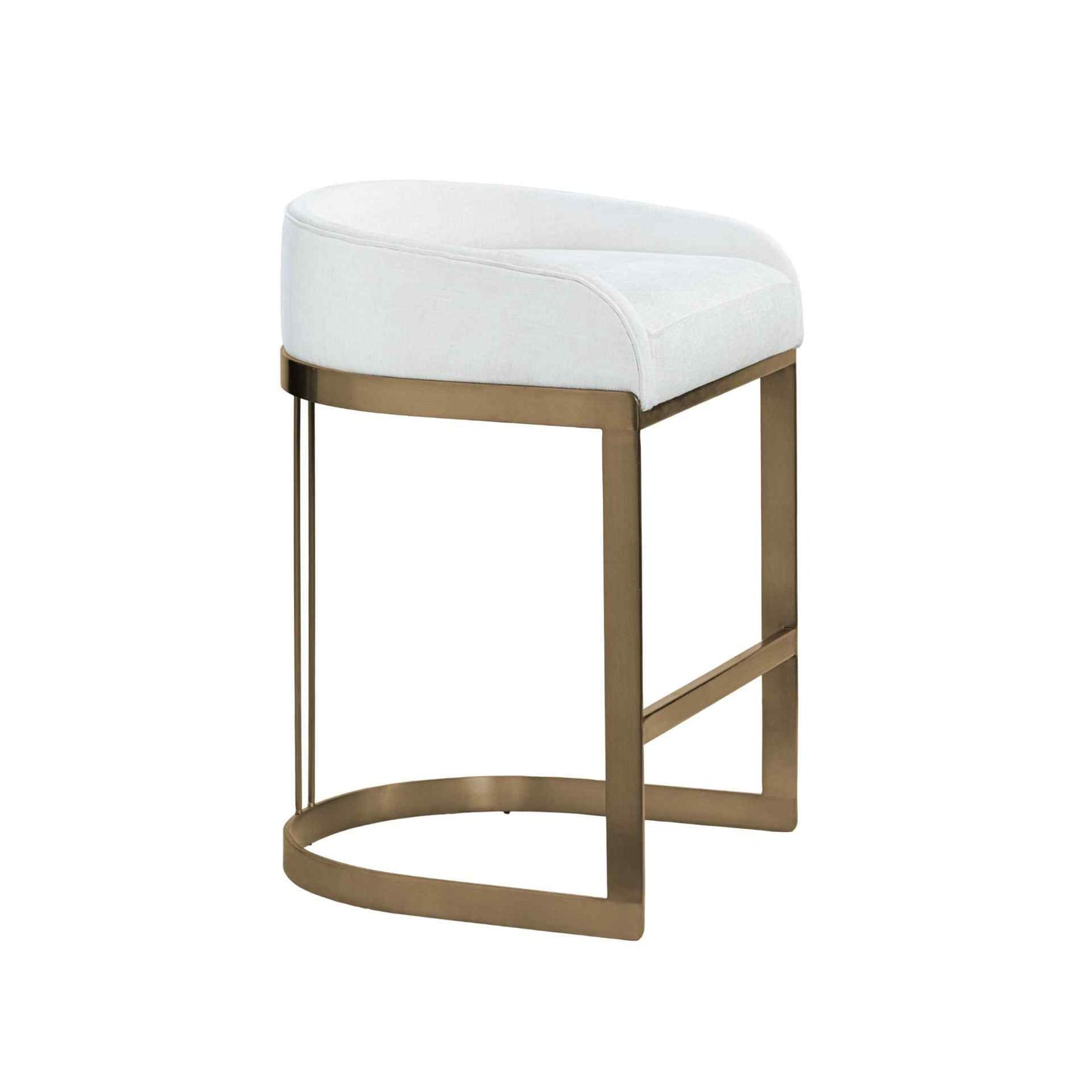 Mercana Hollyfield Leather Seat Counter Stool