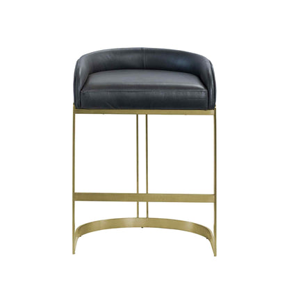 Mercana Hollyfield Leather Seat Counter Stool