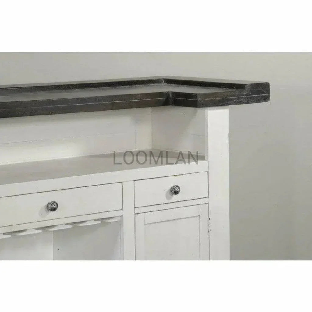 Home Bar Island Counter Dining-Home Bar Islands-Sunny D-LOOMLAN