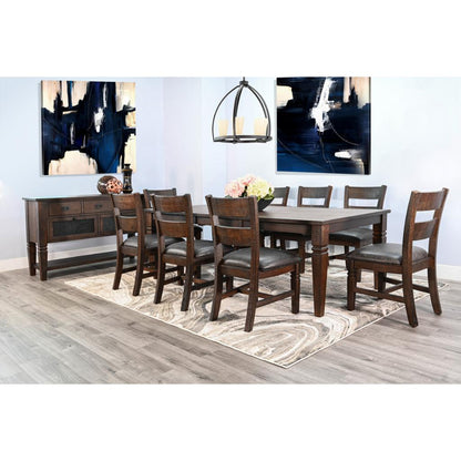 Sunny D Homestead Extension Dining Set with Butterfly Leaf