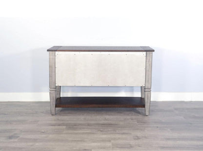 Homestead Hills Server Dark Brown and Grey Sideboards Sideboards and Things By Sunny D