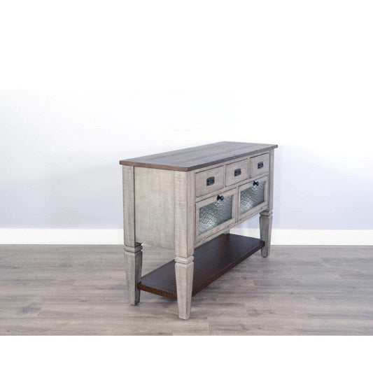 Homestead Hills Server Dark Brown and Grey Sideboards Sideboards and Things By Sunny D