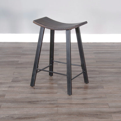 Homestead Metal Saddle Stool 2PC