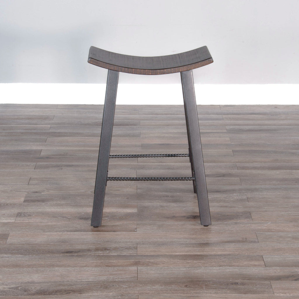 Homestead Metal Saddle Stool 2PC