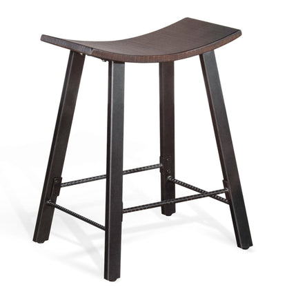 Homestead Metal Saddle Stool 2PC