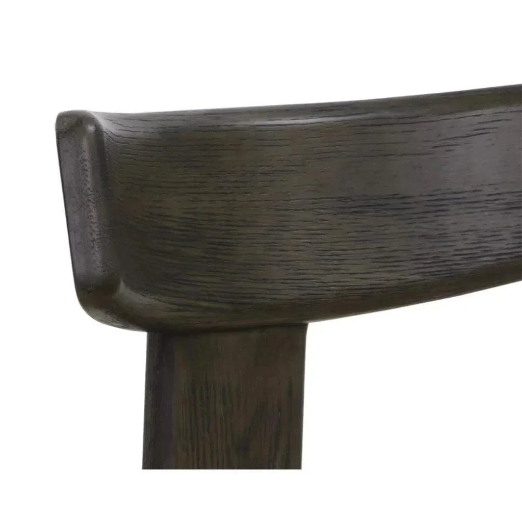 SUNPAN Horton Leather Armless Dining Chair 2PC