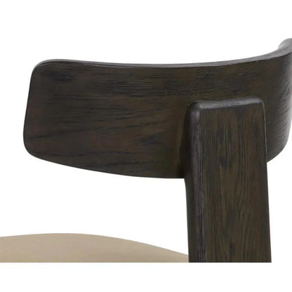 SUNPAN Horton Leather Armless Dining Chair 2PC