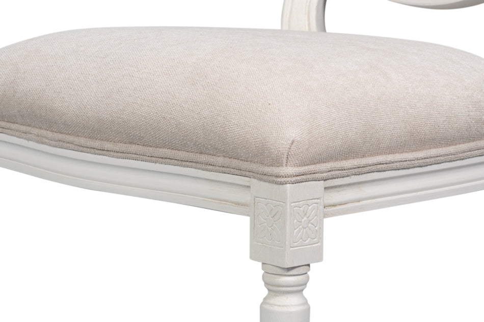 Sarreid Hugo Performance Fabric Dining Chair 2PC