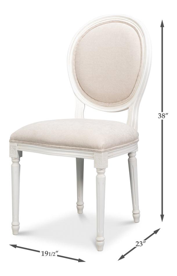 Sarreid Hugo Performance Fabric Dining Chair 2PC