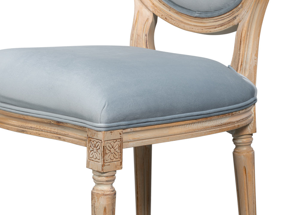Sarreid Hugo Performance Fabric Dining Chair 2PC