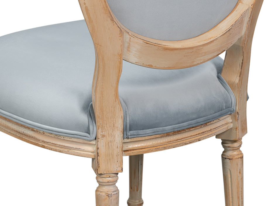 Sarreid Hugo Performance Fabric Dining Chair 2PC