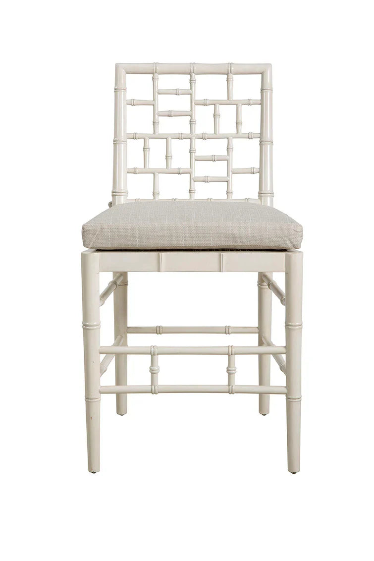 Hugo Linen Upholstered Modern Counter Stool